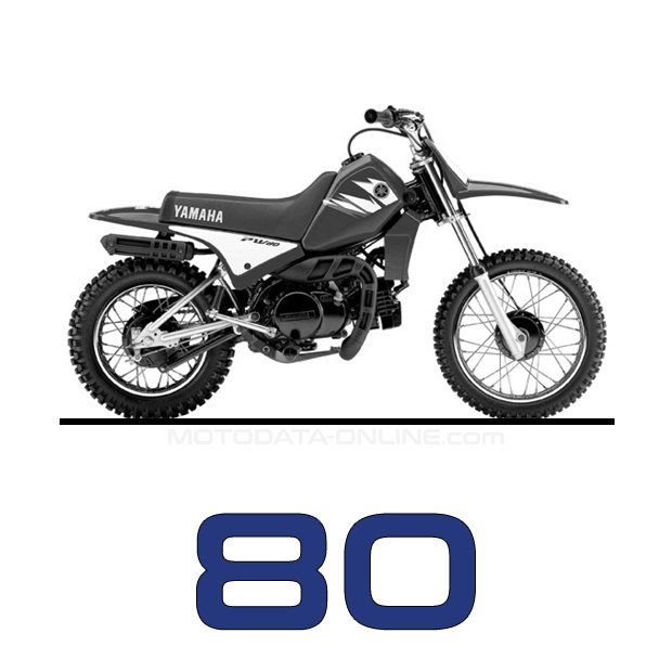 Yamaha PW 80 Yzinger 4BC 83-17