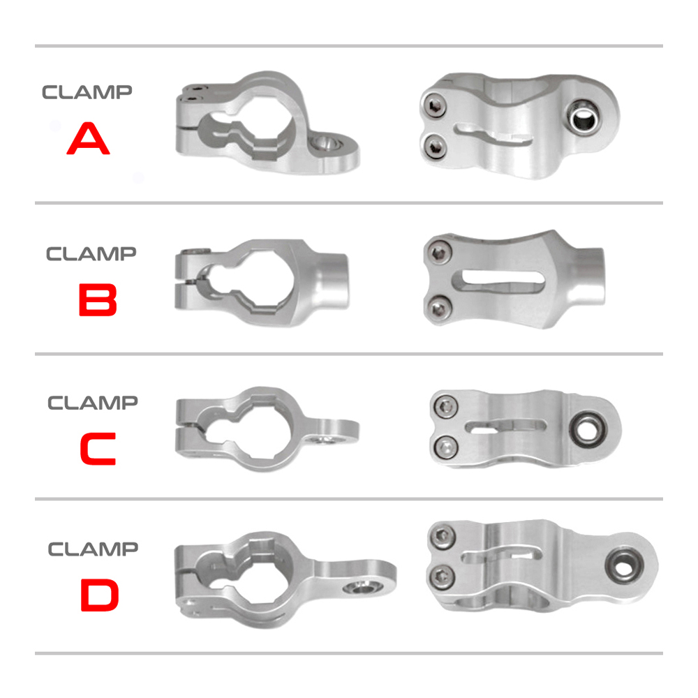 Steering damper clamp YSS
