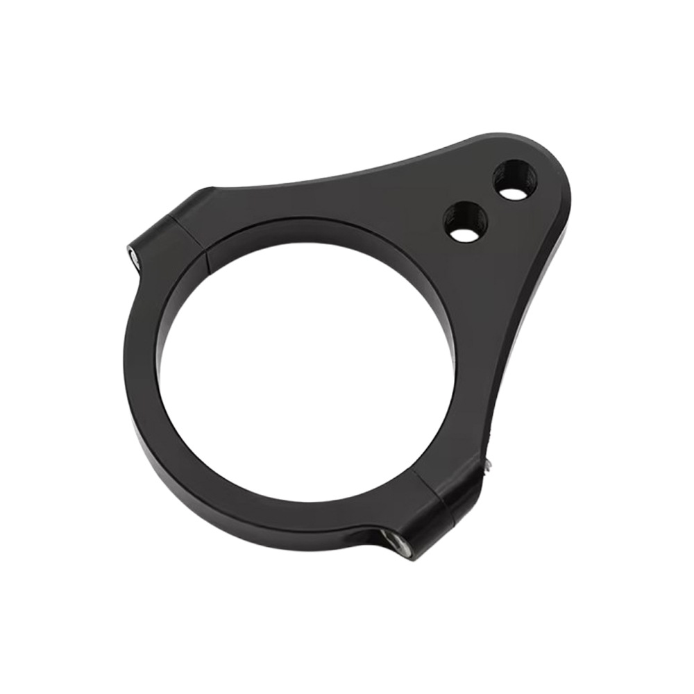Steering damper fork clamp